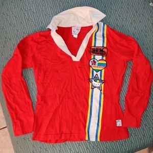 Hello Kitty Official Long Sleeve Top Blouse Troop Cute Youth Girl Scout